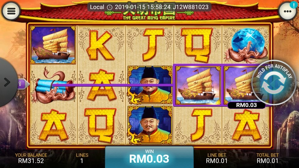 The Ming Dynasty was a very famous period in Asian history, and Playtech has created a game that pays homage to this amazing era.The Great Ming Empire is a beautiful Oriental-themed video slot that transports you back in time..Stunning graphics, a themed soundtrack and generous payouts are just some of what makes this slot so special, and the fact that you can play it on desktop, mobile and.Vakfıkebir
